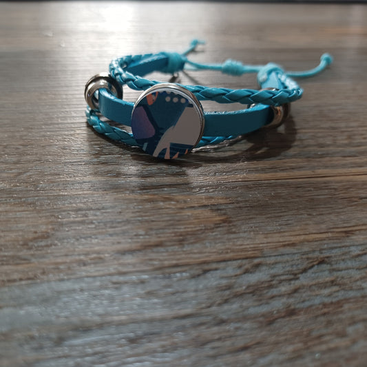 Blue Multi Color  bracelet