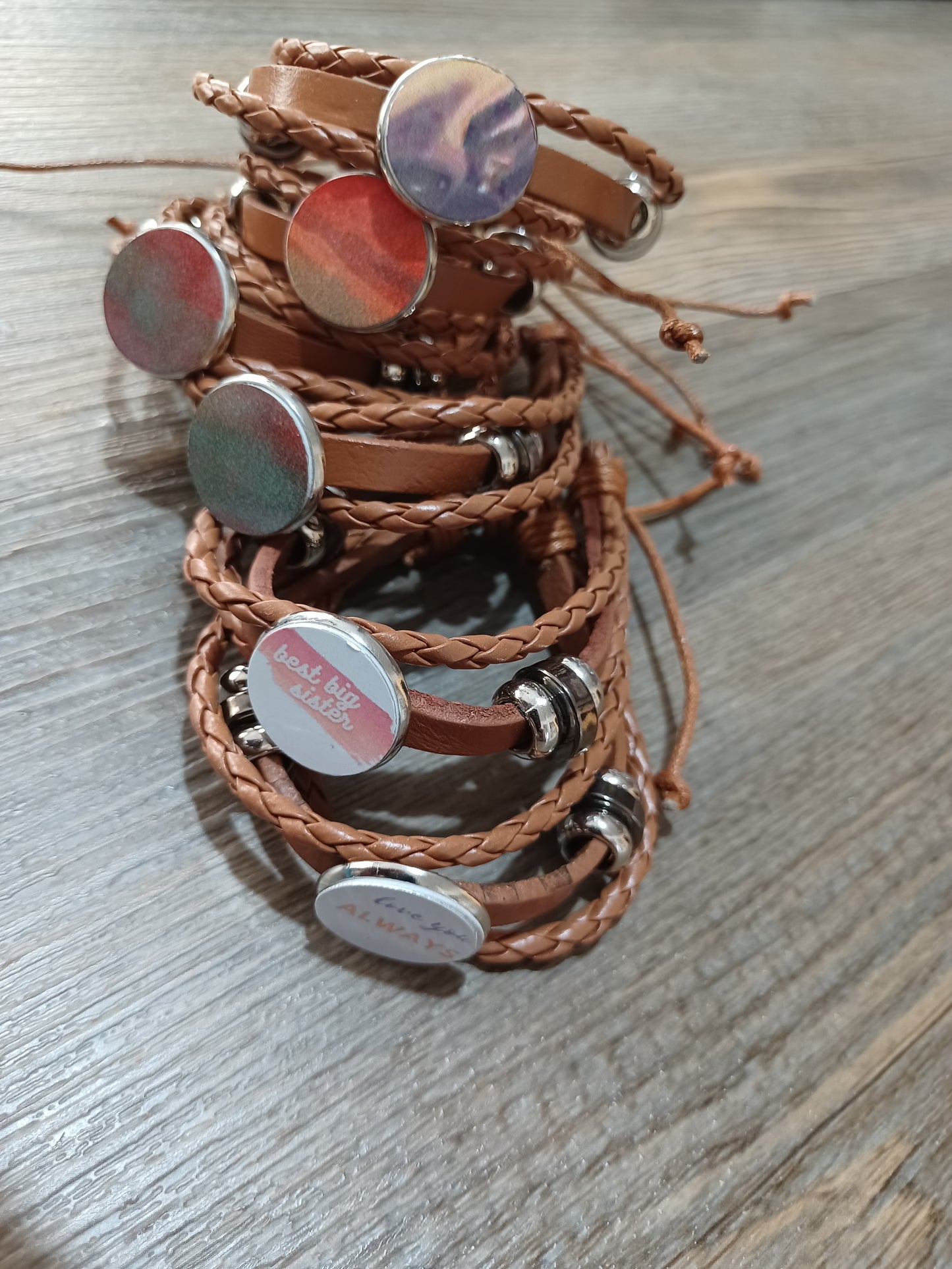 Brown Multi Color Bracelet