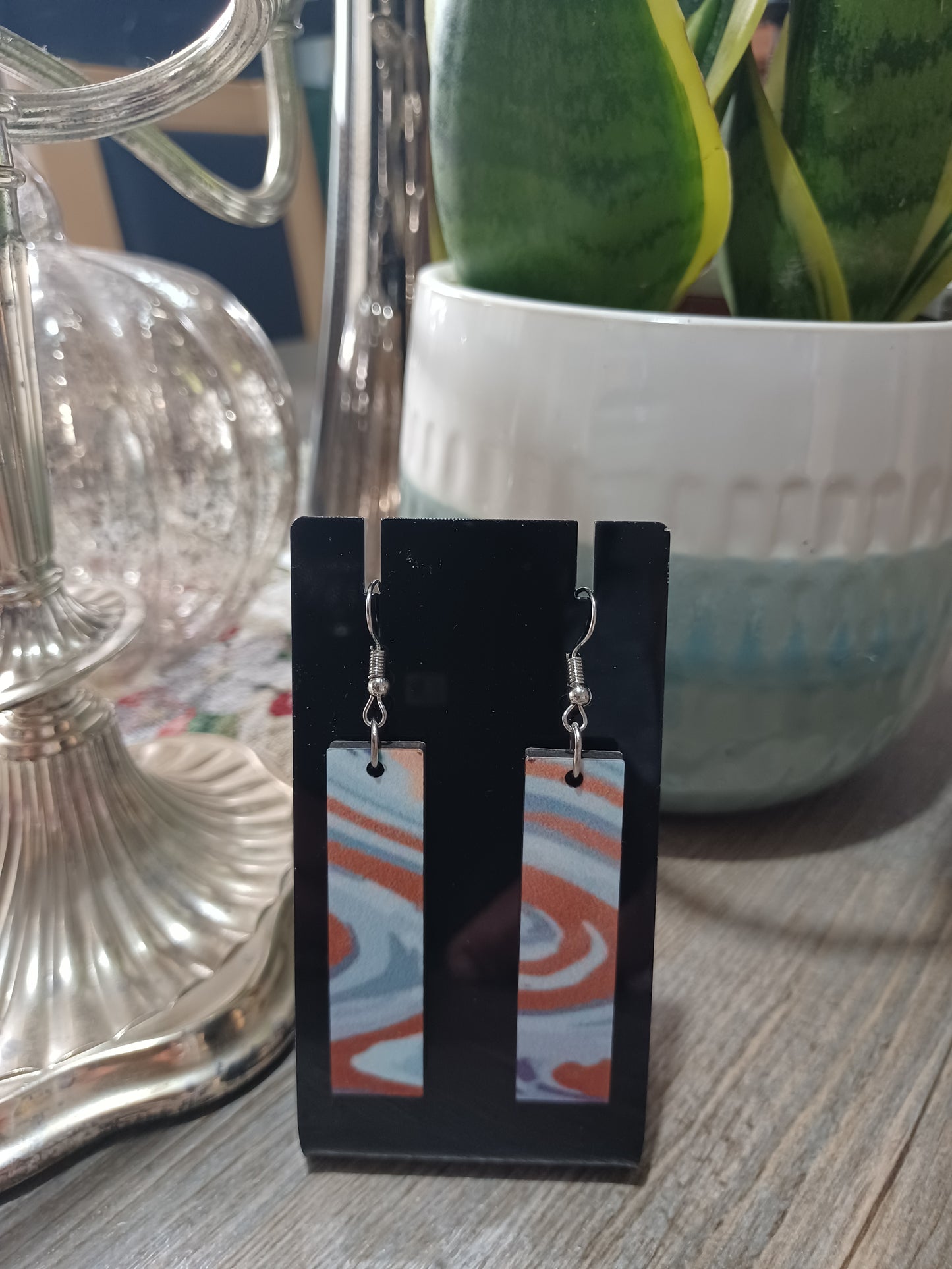 Multi color earrings