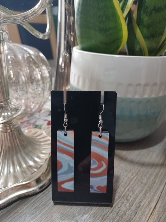 Multi color earrings